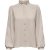 Only Onlmette ls pleat shirt wvn beige