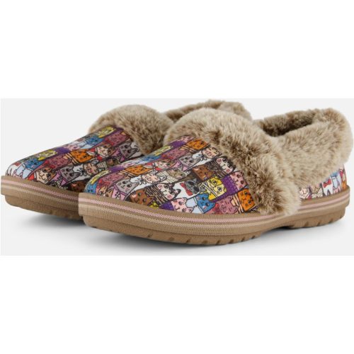 Skechers Skechers Bobs Too Cozy Chic Cat Pantoffels taupe