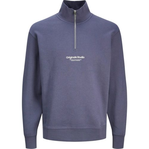 Jack & Jones Jorvesterbro sweat quarter zip hn n petrol