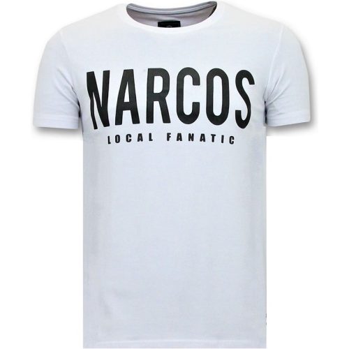 Local Fanatic T-shirt met opdruk narcos pablo escobar