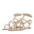 Valentino Garavani Sandalen – Rockstud Sandal in beige