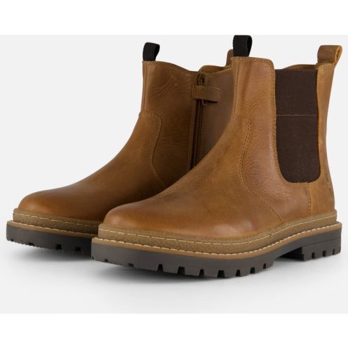 Muyters Muyters Chelsea boots cognac Leer