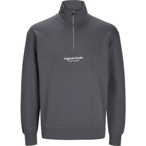 Jack & Jones jorvesterbro sweat quarter zip hn n 12241777 iron gate