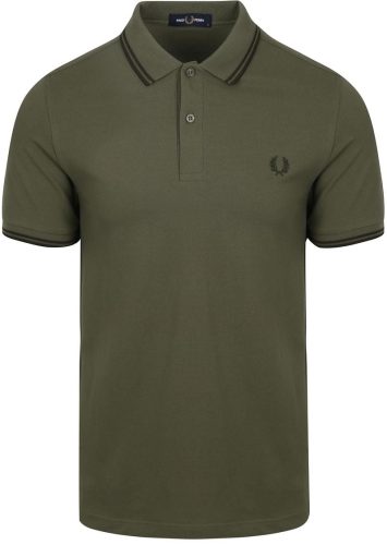 Fred Perry Polo M3600 Olijfgroen W49