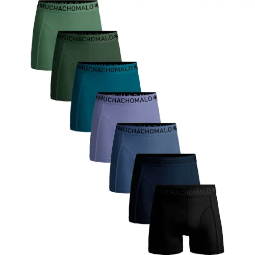 Muchachomalo Heren 7-pack boxershorts effen