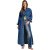 Lee Belted western dress blue fusion