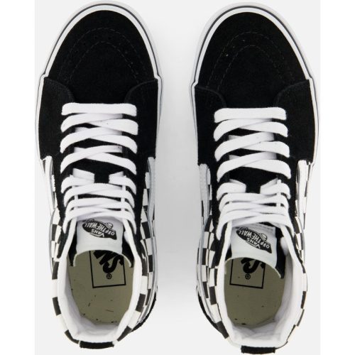 Vans Vans Checkerboard HI Sneakers zwart Textiel