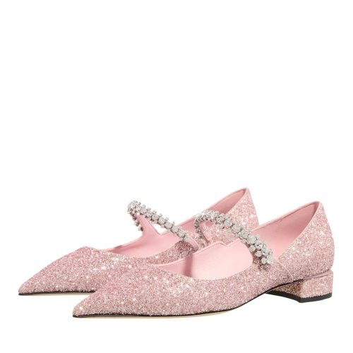 Jimmy Choo Pumps & high heels – Ballerinas 25mm Pumps in poeder roze