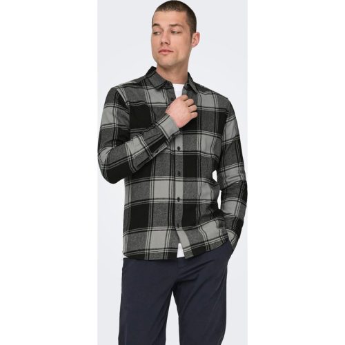 Only & Sons Onsgudmund ls checked shirt noos