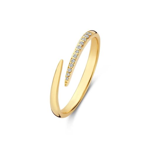 Isabel Bernard Ringen – De la Paix 14 Karat Ring  mit Diamant in gold