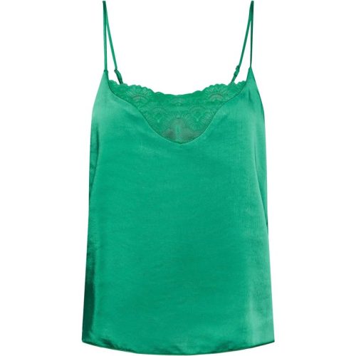 Y.A.S Sannie strap top show gumdrop green