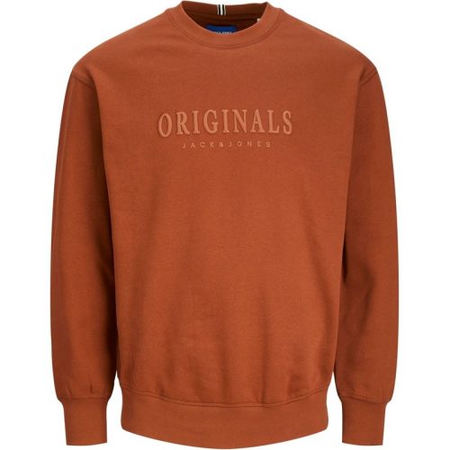 Jack & Jones Jorfrederiksberg sweat crew neck brique