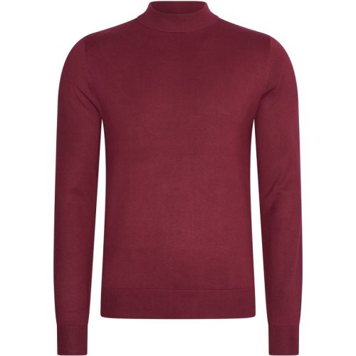 Mario Russo Turtle neck trui bordeaux