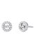 Michael Kors Oorbellen – Michael Kors Sterling Silver Logo Stud Earrings in silver