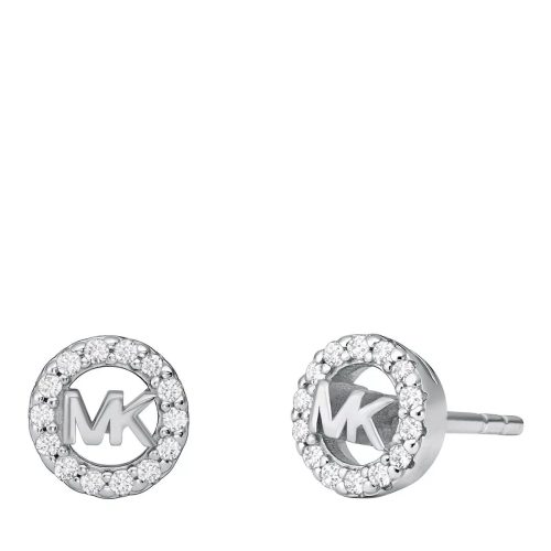 Michael Kors Oorbellen – Michael Kors Sterling Silver Logo Stud Earrings in silver