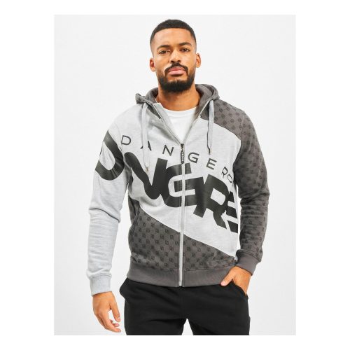 Sweatshirt Dangerous DNGRS met capuchon en rits Veli