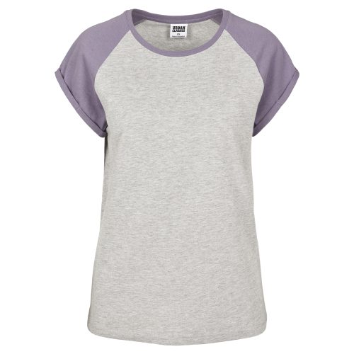 Dames-T-shirt Urban Classic contrat raglan