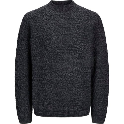 Jack & Jones Jprccziggi knit mock neck antraciet