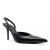 Gia Borghini Pumps & high heels – GIABORGHINI Schwarze Slingback-Pumps aus Leder in zwart