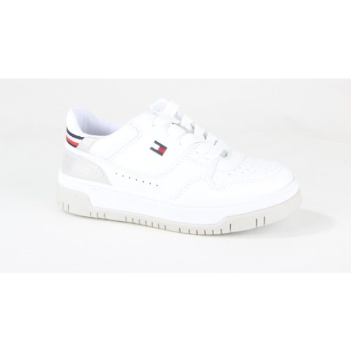 Tommy Hilfiger T3a9-33212-1355×025 white/silver meisjes sneakers