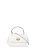 Tory Burch Shoppers – White Quilted Leather Hand Bag in wit