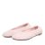 Burberry Loafers – Sadler Quilted Ballerina Shoes in poeder roze