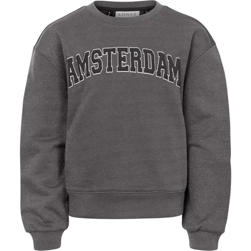 Looxs Revolution Meiden sweater amsterdam silver