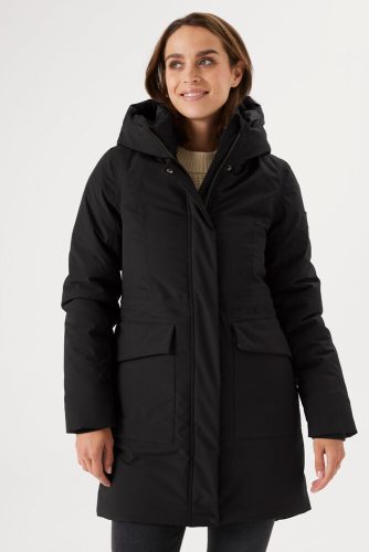 Zwarte parka