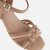 Marco Tozzi Marco Tozzi Sandalen beige Textiel