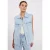 Norr Larisa denim waist coat –