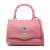 Zanellato Shoppers – Dark Pink Leather Handbag in roze