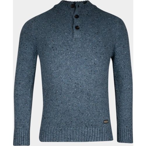 Baileys Half Zip Blauw Pullover 1/2 Zip/Buttons 428473/657