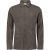 No Excess Shirt jersey melange stretch brown