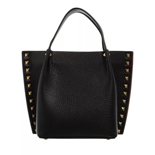 Valentino Garavani Totes & shoppers – Small Tote Rockstud in zwart