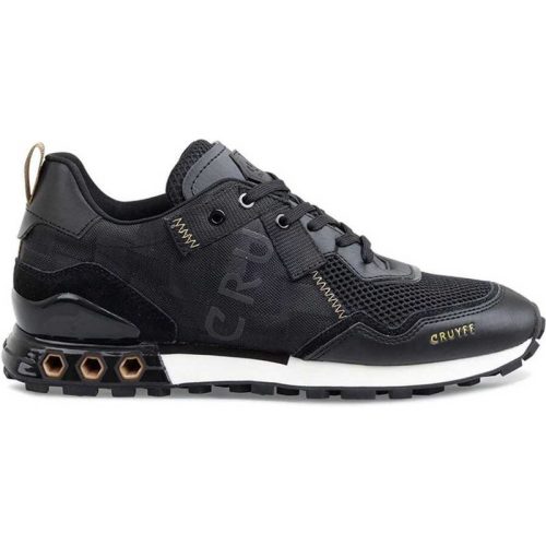 Cruyff Superbia hex black/dull gold lage sneakers heren