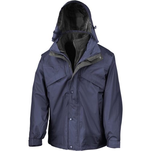 Result Heren 3 in 1 ritssluiting en clip stormdri waterdicht windproof jasje