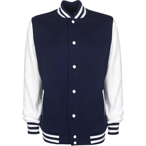 FDM Unisex varsity / university jacket (contrast mouwen)