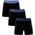 Muchachomalo Heren 3-pack bamboe boxershorts effen