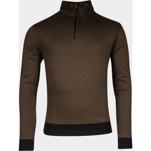 Baileys Half Zip Groen Sweatshirt 1/2 Zip 423102/75