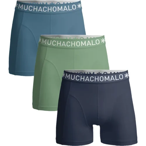 Muchachomalo Jongens 3-pack boxershorts effen