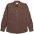 Woodbird Hoxen work shirt brown 2116-708