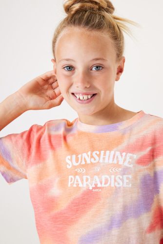 T-shirt met tie dye