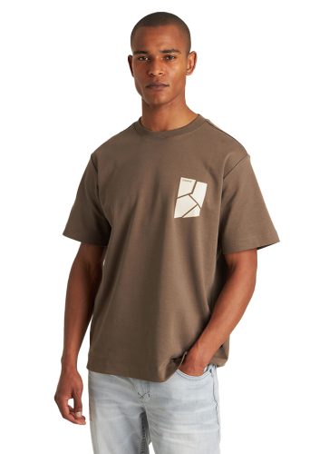 Chasin T-shirt Ss R-neck E70 – Brown