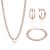 Ketting, armband en oorbellen set Isabella Ford Chelou