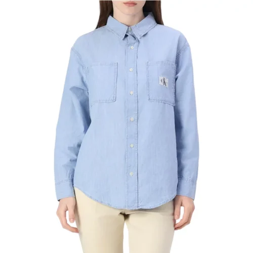 Calvin Klein Overhemdblouse denim