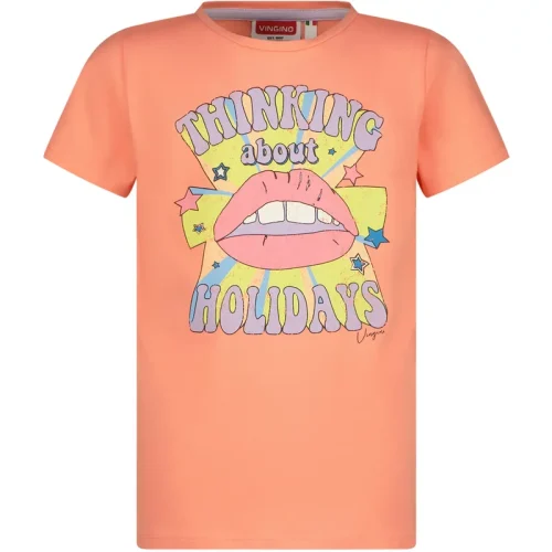 Vingino Meiden t-shirt harloua peach