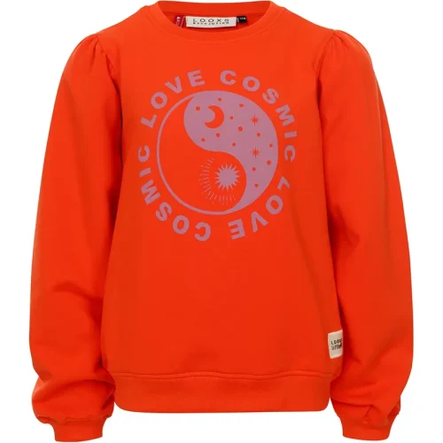 Looxs Revolution Meisjes sweater fluo fluo