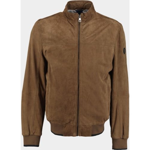 Donders 1860 Lederen jack bristol suede bomer jacket 52375/652