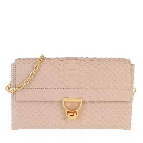 Coccinelle Crossbody bags – Arlettis Python Lulula Crossbody Bag in poeder roze