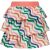 B.Nosy Meisjes 3-laagse rok allover print sun waves